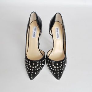 Steve Madden Leather Heels Ataturk Nude